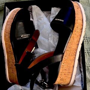 Coach Sandals in box